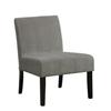 Monarch Taupe Swirl Velvet Accent Chair