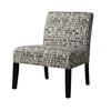Monarch Accent Chair Green/Olive Textures Upholstery