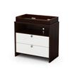 South Shore Cookie Changing Table Mocha & White, Model # 3471332