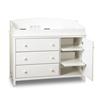 South Shore Cotton Candy Collection Changing Table, Pure White