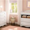 South Shore Heavenly Baby Bedroom Set Pure White