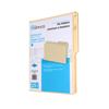 Manila Color Letter Size Reversible File Folders