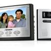 Hands Free 2-Wire Color Video Intercom System with 7” LCD Monitor and Night Vision Security Camera