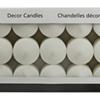 21 Pack Unscented Votives - White