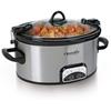 Crock-Pot 6 Qt. Cook and Carry Programmable Slow Cooker, Stainless Steel - SCCPVL605S-033