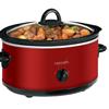 7qrt Crockpot slow cooker - Red - SCV700R-033