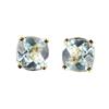 10kt Gold Earrings with Blue Topaz 5mm