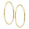 10 karat Yellow Gold Sleeper Hoop Earrings