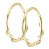 10k Yellow Gold Hoop Earrings