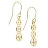 10 karat Yellow Gold Multi-circle Dangle Earrings