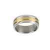 Stainless Steel Men's 2-Tone Band