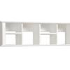 Wall Mounted Desk Hutch White