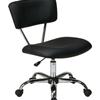 Office Star Vista Task Office Chair - Black Vinyl