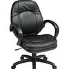 Office Star Faux Leather Managers Chair with Locking Tilt Control
