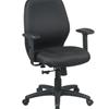Office Star 2-to-1 Synchro Tilt Managers Chair with Adjustable PU Padded Arms