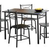 Mainstays 5 Piece Metal Dining Set