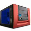 APEVIA X-QPACK Aluminum Micro ATX Case Red Without Power Supply