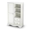 South Shore Savannah Kids Door Chest - Pure White