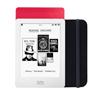 Kobo Glo 6" 2GB Touchscreen eReader with Wi-Fi and Sleep Cover Case - Black/Grey Tweed