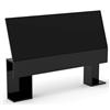 Nexera Avenue Double Size Headboard (225306) - Black