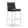 Zuo Modern Box Bar Chair (300088) - Espresso