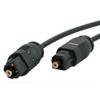 STARTECH 6FT THINTOS6 TOSLINK SPDIF M/M OPTICAL DIGITAL AUDIO CABLE