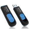 ADATA DashDrive UV128 8GB Retractable USB 3.0 Flash Drive - Black/Blue (AUV128-8G-RBE)