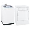 GE 3.1 cu. Ft. Compact Washer & 3.6 cu. Ft. Compact Gas Dryer - White