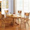 'Nostalgia II' 5-Piece Dining Ensemble With Press-Back Chairs