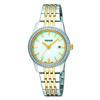 Pulsar® Ladies Mop Dial Swarovski Crystal 2 -Tone Dress Watch