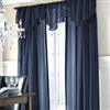 wholeHome CLASSIC (TM/MC) Pair of 'Silhouette' Cornelli Pinch Pleats Voile Sheers