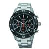 Seiko® Men's Stainless Steel Chronograph Watch