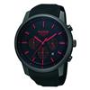 Pulsar® Men's Polyurethane Strap Chronograph Watch