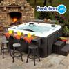 Evolution Spas™ Zenith Salt Water 110-jet, 6-seat Spa