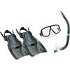 TUSA Sport Mask, Snorkel, Fins with Mesh Carry Bag