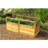 6 ft. x 3 ft. Cedar Raised Garden Bed