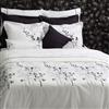 Highland Feather Shadow Branches Duvet Cover Set