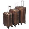 Mancini 3-Piece 4-Wheeled Suitcase Set (LPC125) - Gold
