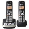 Panasonic 2-Handset DECT 6.0 Plus Cordless Phone with Answering Machine (KXTG4222B)