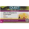 Quest Zinc with Vitamin C Lemon Flavored Lozenges (338200) - 30 Lonzenges