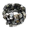 Global Crafts Fair Trade Mother of Pearl Bracelet (YJPB02-214307) - Grey