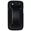 Exian Samsung Galaxy SIII Metallic Hard Shell Case (S3030) - Black