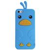 Exian Chick iPhone 5 Soft Shell Case (5G044) - Blue