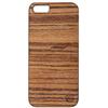 Affinity iPhone 5 Wood Hard Shell Case (ZIM540) - Brown