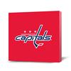 Washington Capitals Logo Premium Canvas Art (NHL302010121D) - Dark