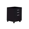 Monarch Hollow-Core 3-Drawer File Cabinet (I 7009) - Cappuccino