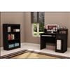 South Shore Axess Collection Desk & South Shore Axess Collection 3-Shelf Bookcase - Black