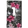 Exian Nokia Lumia 920 Cell Phone Case (920LUM004) - Black/Pink