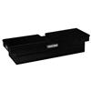 Tradesman 72 inch Cross Bed Truck Tool Box for Heavy-Duty Trucks, Gull Wing, Aluminum Black