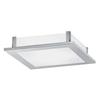 Eglo AURIGA Ceiling Light 2L, Nickel Matte Finish, Satin Glass